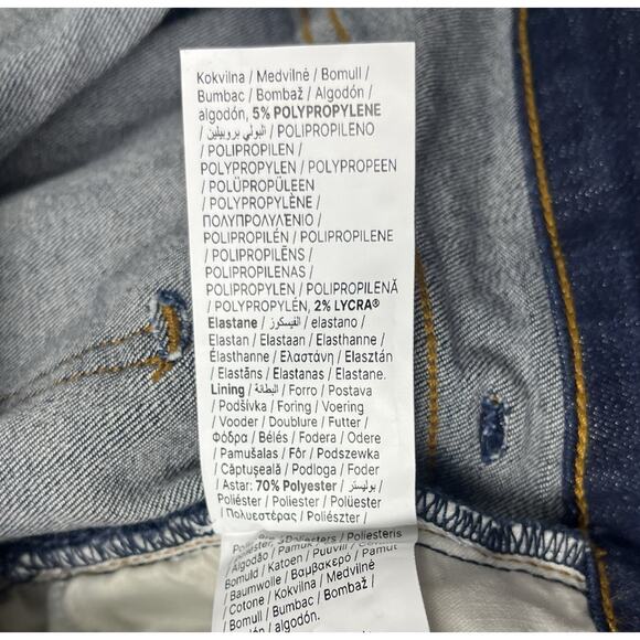 SPANX Lycra Ankle Slim Jean Hayward Wash Mid Rise Stretch Denim Size 8 NEW - Picture 11 of 11